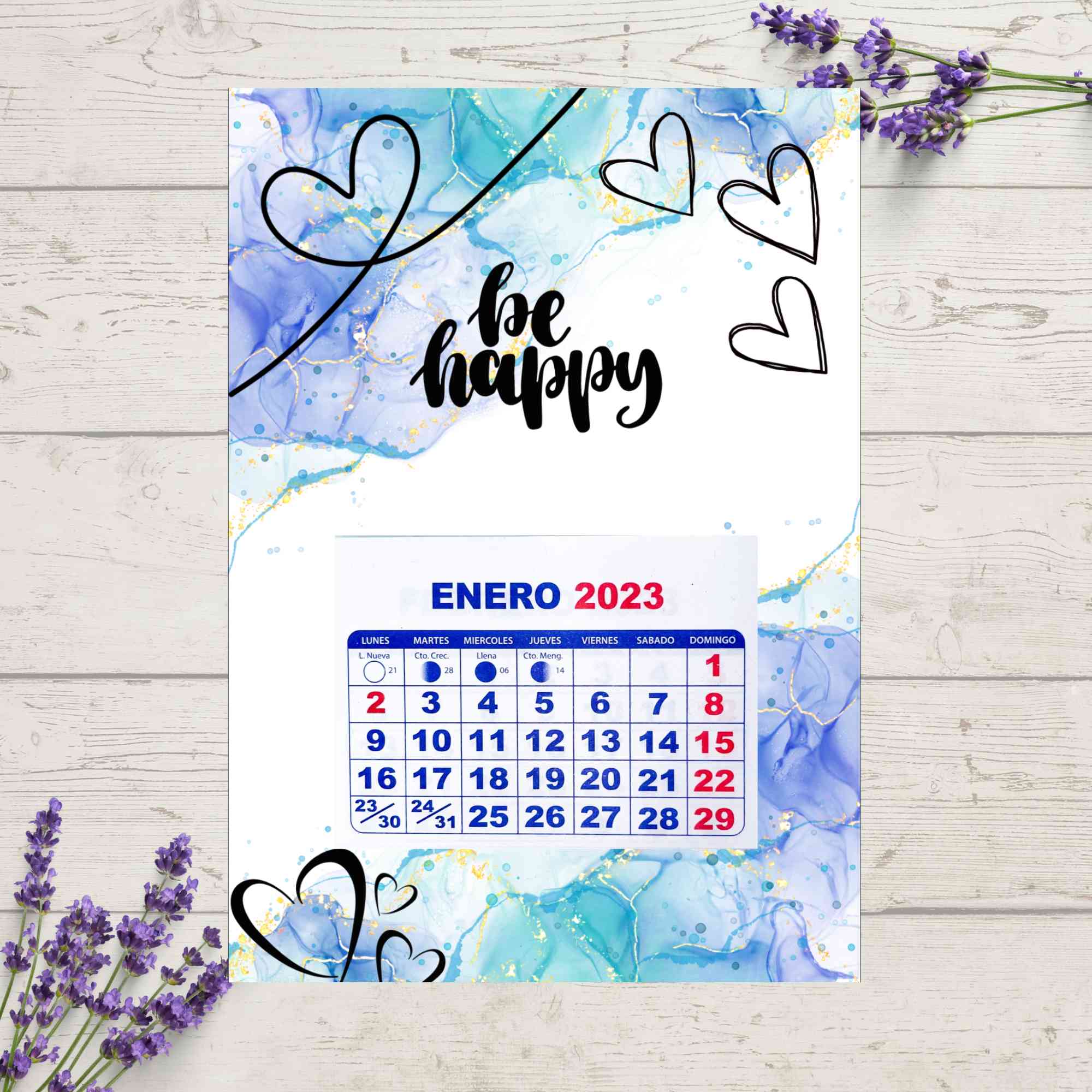 Calendario Be Happy