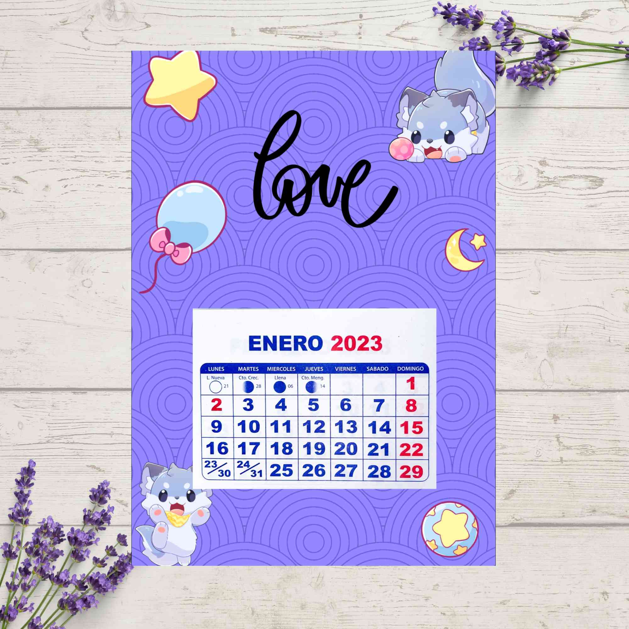 Calendario Love