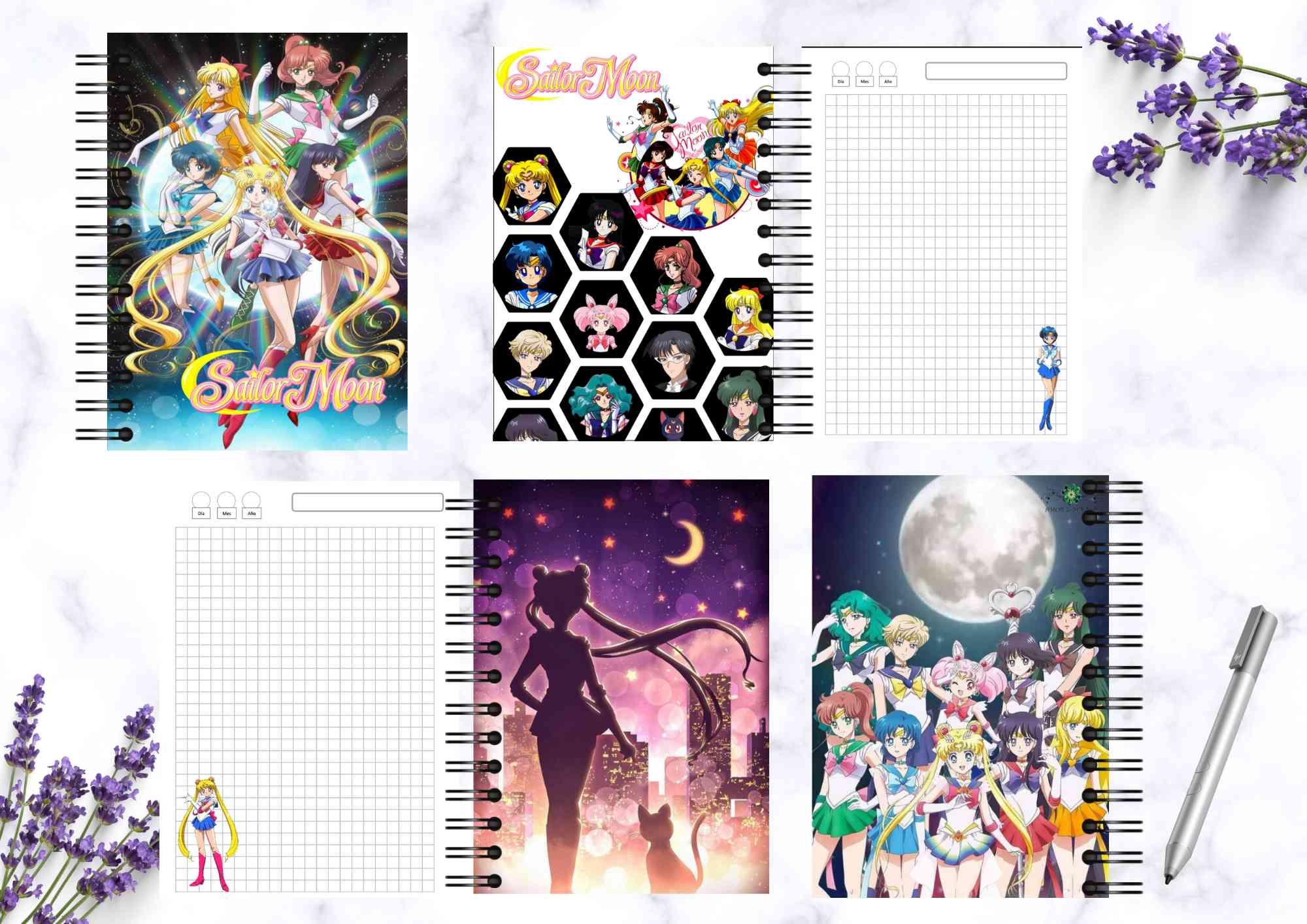 Cuaderno Sailor Moon 1