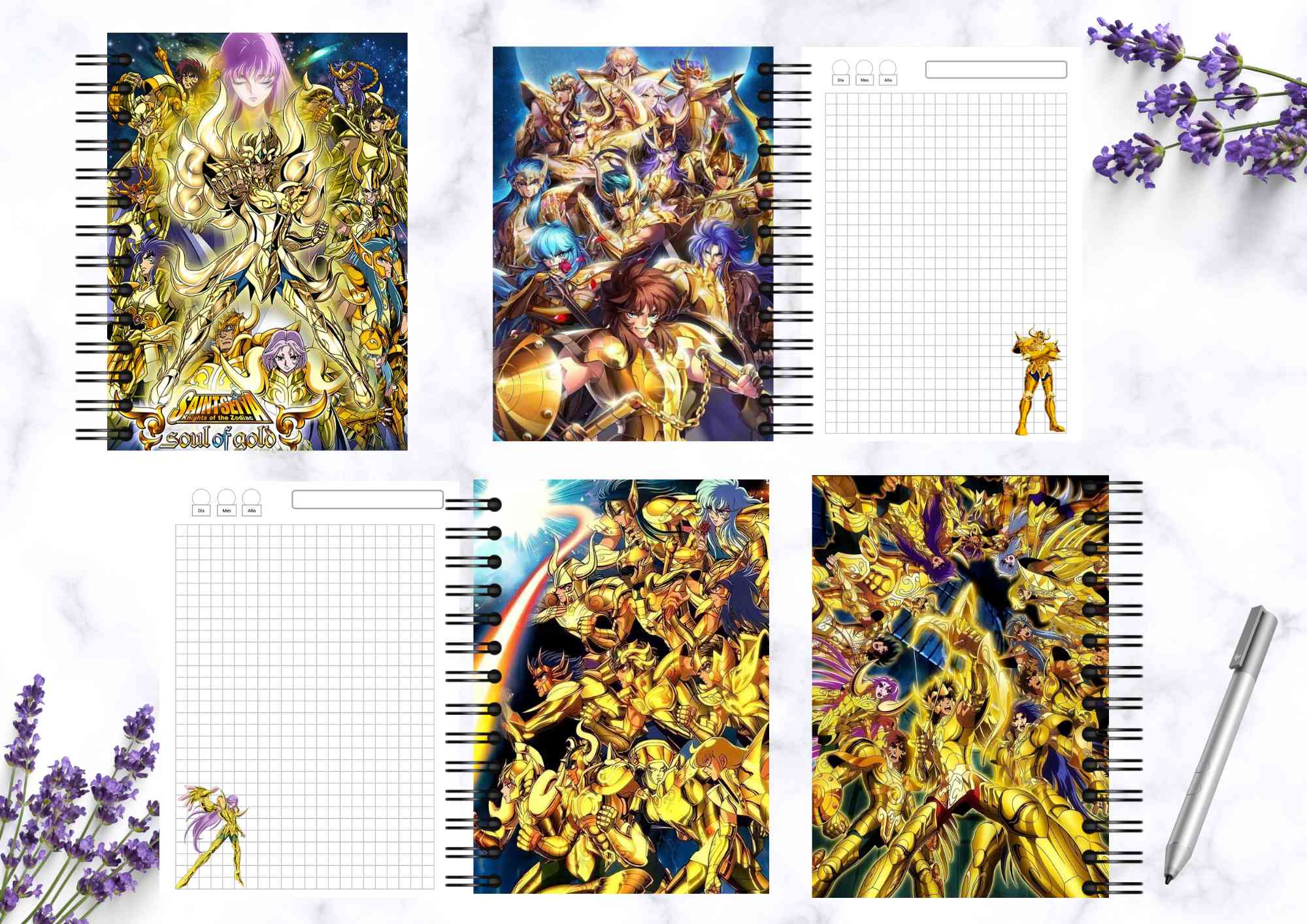 Cuaderno Soul Of Gold