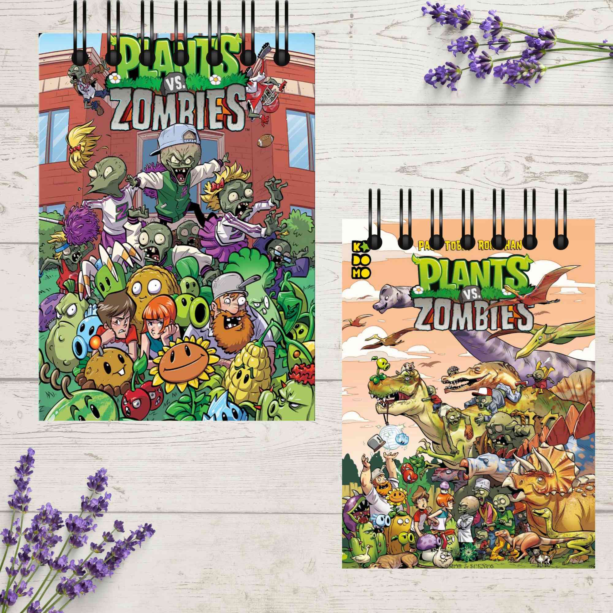 Libreta Plantas Vs Zombies